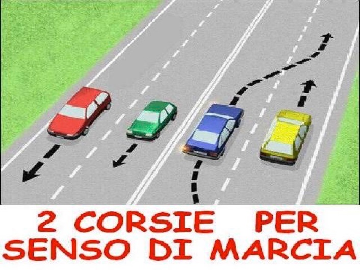 La Corsia Non Può Mai Essere Attraversata Dai Pedoni 【la corsia di sorpasso】とはどういう意味ですか？ - イタリア語に関する質問 | HiNative